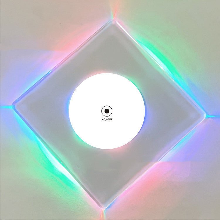 LED Glow Coaster Acrylic Crystal Emitting Luminous Bar Cocktail Mug Stand Light Coasters Flashing Base Tableware Decoration Pads $19.50 Dana Fashion Color: Square Color Light Dana's Kitchen Overview: 1. Fast flashing, slow flashing, steady flashing, led c