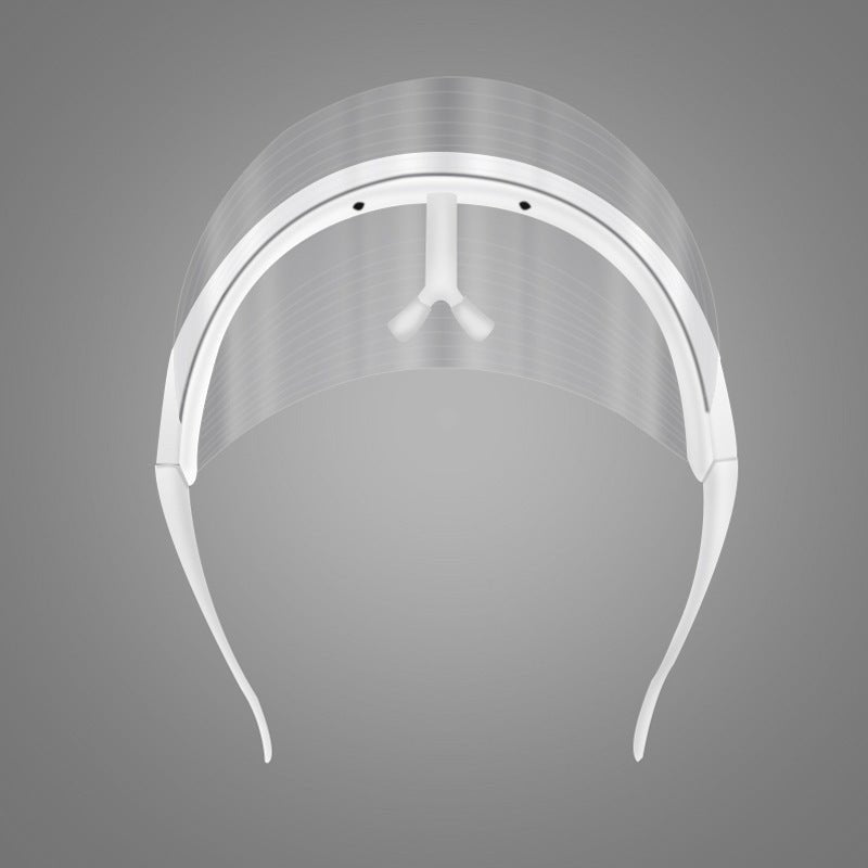 LED Three-color Beauty Mask Household Face Acne Removing Photon Skin Rejuvenation Skin Whitening And Spots Lightening Beauty Apparatus $145.50 Dana Fashion Color: SET1 Beauty Tools Product information: Applicable scenario: family Color: transparent Effica
