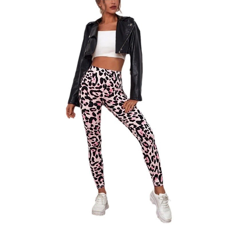 Leopard Print Print Yoga Pants Fitness Sports Tights Outer Wear $22.99 Dana Fashion Color: Leopard Print Trousers Size: L Women's clothing معلومات المنتج: النمط: آخر اللون: بنطلون بطبعة جلد النمر المقاس: S، M، L، XL تكوين البطانة: ألياف البوليستر (البوليس