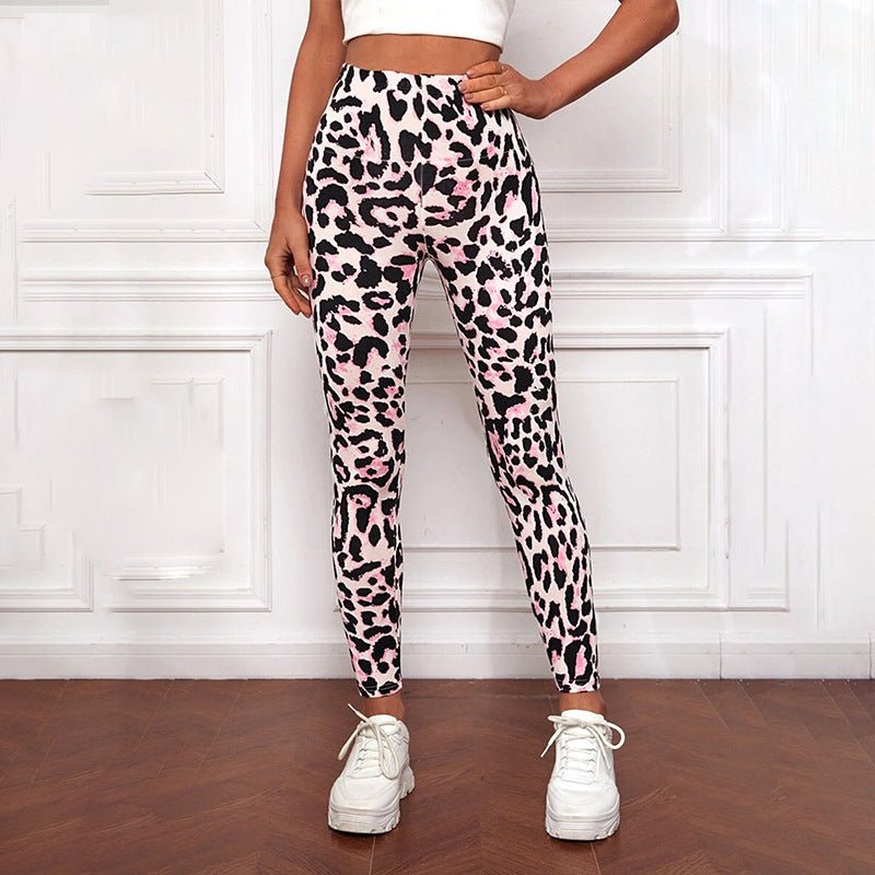 Leopard Print Print Yoga Pants Fitness Sports Tights Outer Wear $22.99 Dana Fashion Color: Leopard Print Trousers Size: L Women's clothing معلومات المنتج: النمط: آخر اللون: بنطلون بطبعة جلد النمر المقاس: S، M، L، XL تكوين البطانة: ألياف البوليستر (البوليس