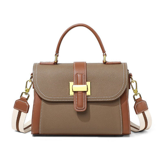 Light Luxury One-shoulder Versatile Advanced Texture Fashion Handbag $89.00 Dana Fashion Color: Elephant Gray Office Version Women's Bags Product information: Lining texture: Polyester Applicable scenarios: Daily matching Color: elephant gray (viney), ele