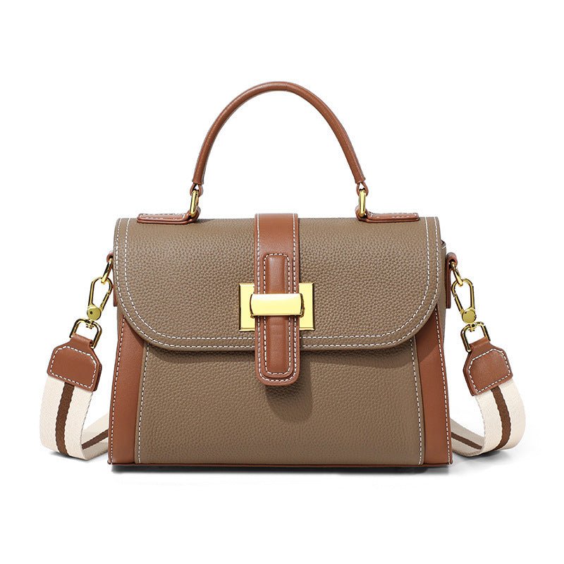 Light Luxury One-shoulder Versatile Advanced Texture Fashion Handbag $89.00 Dana Fashion Color: Elephant Gray Office Version Women's Bags Product information: Lining texture: Polyester Applicable scenarios: Daily matching Color: elephant gray (viney), ele