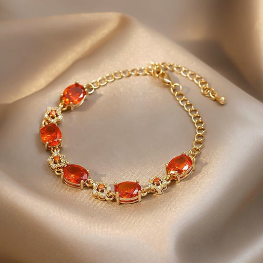 Light Luxury Personality Trendy Zircon Refined Grace High-grade Bracelet $19.90 Dana Fashion Color: 12 Bracelet Silver Square Women's Accessories Product information: Treatment Process: Diamond Color: Bracelet. Green., Micro inlay-Emerald geometric diamon