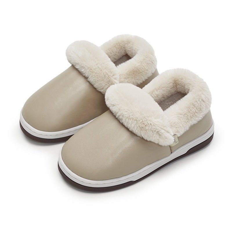 Lightweight Bag Heel Warm Summer Wear Indoor Slippers $40.00 Dana Fashion Color: Cherry Blossom Powder Size: 36to37 Women's shoes Product information: Lining material: artificial velboa Color: cream white [Plush Bag heel warm], Cocoa Brown [Plush Bag heel