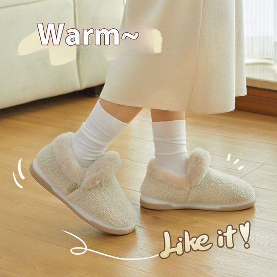 Lightweight Bag Heel Warm Summer Wear Indoor Slippers $40.00 Dana Fashion Color: Cherry Blossom Powder Size: 36to37 Women's shoes Product information: Lining material: artificial velboa Color: cream white [Plush Bag heel warm], Cocoa Brown [Plush Bag heel