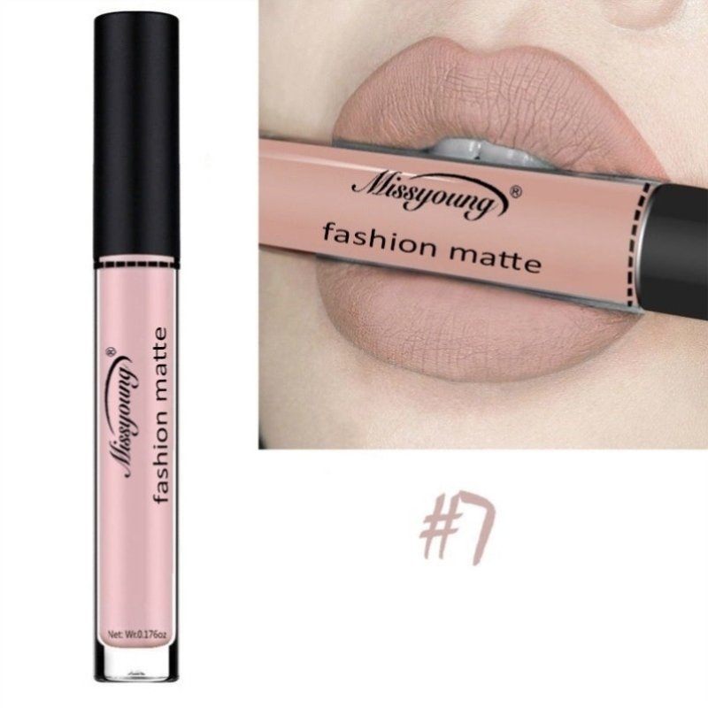 Lip Gloss Liquid Lipstick Non-Stick Cup Matte Makeup Llipstick $19.00 Dana Fashion style: G makeup Product information: Color Classification: (A) K59-L63-1# (B)K86-E70-2# (C)B60-M48-3# (D)K27-I37-4# (E)D27-B30-5# (F)K52-L21-6# (G)K44-B28-7# (H)D52-K20-8#