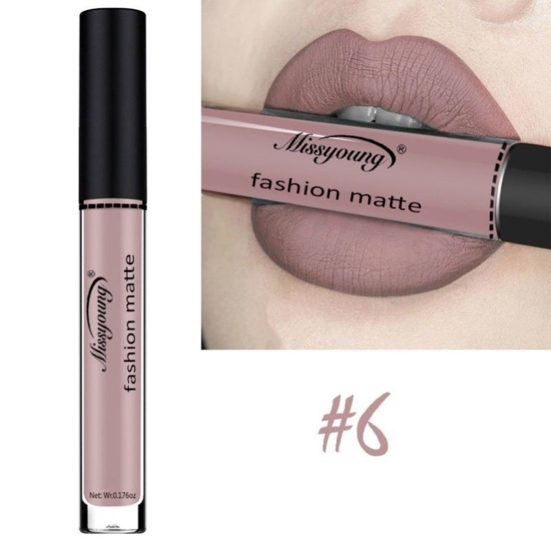 Lip Gloss Liquid Lipstick Non-Stick Cup Matte Makeup Llipstick $19.00 Dana Fashion style: F makeup Product information: Color Classification: (A) K59-L63-1# (B)K86-E70-2# (C)B60-M48-3# (D)K27-I37-4# (E)D27-B30-5# (F)K52-L21-6# (G)K44-B28-7# (H)D52-K20-8#