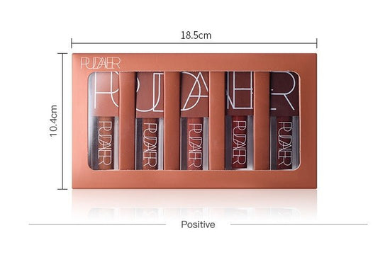 Lip gloss suit $52.82 Dana Fashion Color: P1202 suit makeup Color : Pumpkin color series Size: 18.4*2.4*10.4 (cm) / set