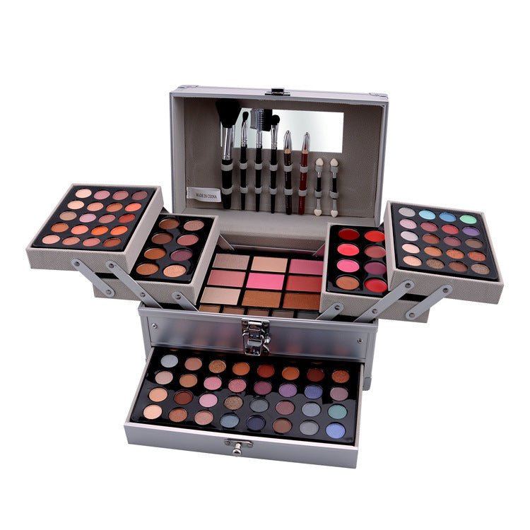 Lip Pencil Blush Combination Makeup Set $69.50 Dana Fashion Color: GM17290 makeup Product information: Efficacy: Concealer, Modification, Even skin tone Set includes: lip gloss, eye shadow, blush, lip pencil, brush and more Size Information: Product size: