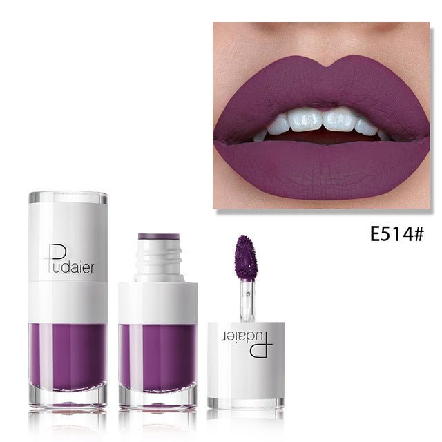 Lipstick 16 color white bottle matte lip gloss lasting moisturizing $19.00 Dana Fashion style: E514 makeup Feature: Product Name: lipstick / Batom / labiales / lipstick / pintalabios / lippenstift / pomadka Labios Red Long-lasting Lipstick Pintalabios Wat