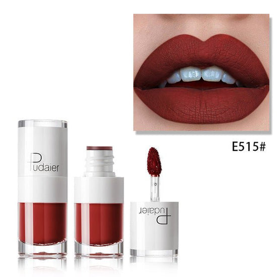 Lipstick 16 color white bottle matte lip gloss lasting moisturizing $19.00 Dana Fashion style: E515 makeup Feature: Product Name: lipstick / Batom / labiales / lipstick / pintalabios / lippenstift / pomadka Labios Red Long-lasting Lipstick Pintalabios Wat