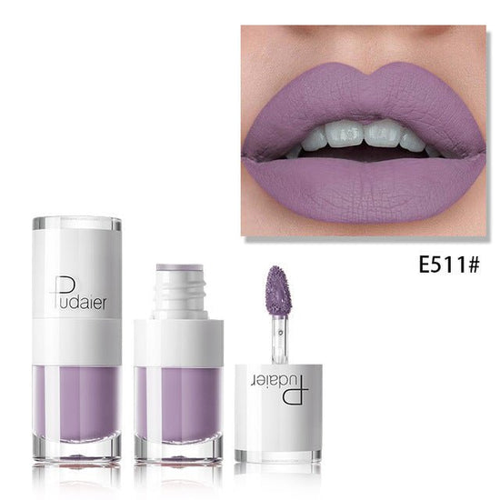 Lipstick 16 color white bottle matte lip gloss lasting moisturizing $19.00 Dana Fashion style: E511 makeup Feature: Product Name: lipstick / Batom / labiales / lipstick / pintalabios / lippenstift / pomadka Labios Red Long-lasting Lipstick Pintalabios Wat