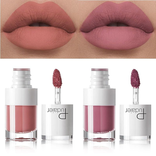 Lipstick 16 color white bottle matte lip gloss lasting moisturizing $19.00 Dana Fashion style: E506 makeup Feature: Product Name: lipstick / Batom / labiales / lipstick / pintalabios / lippenstift / pomadka Labios Red Long-lasting Lipstick Pintalabios Wat