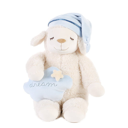 LIVHEART Sheep Doll Pillow Plush Toy Ragdoll Cute Child Sleeping Doll $280.37 Dana Fashion Color: Pink Size: L Toys & Hobbies Specification: material: Plush Toy type: doll Filling: Bown cotton Packing list: Sleeping doll x1