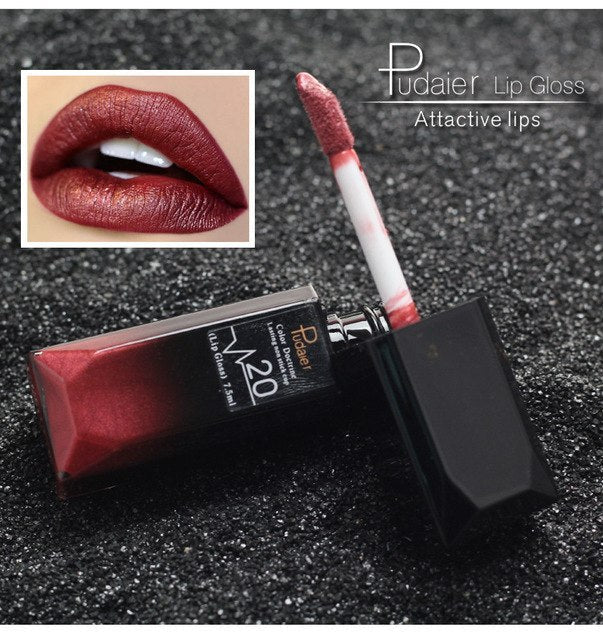 Long-lasting Non-stick Lip Balm $15.00 Dana Fashion Color: 20 makeup 17 Color for You to Choose. 100% brand new and High quality Quantity: 1 PC Features: Matte,Long-lasting,Waterproof Capacity: 8ml Package Content: 1 PC Matte Lip Gloss