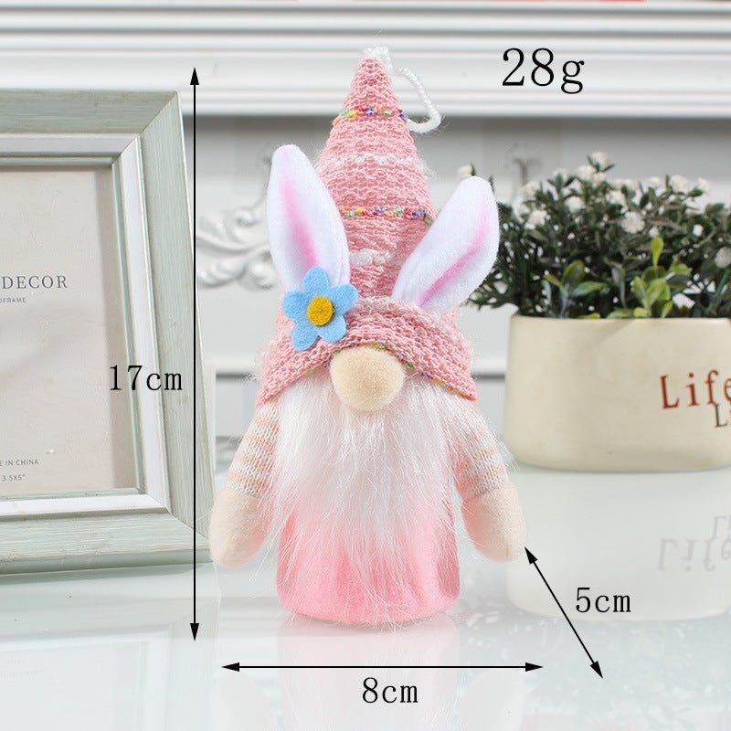 Lovely Easter Faceless Gnome Toy Holiday Party Table Decoration Home $10.75 Dana Fashion Color: Pink Toys & Hobbies Product information: Material:cloth Style:Fashion minimalist Features:Faceless Doll Colour: Blue, pink, yellow Size Information: Packing li