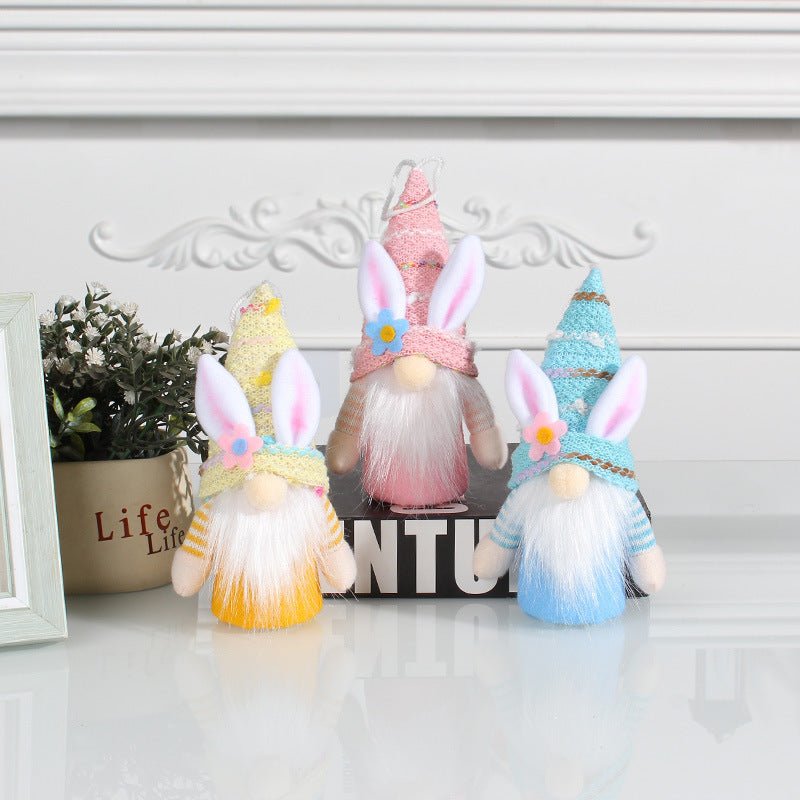 Lovely Easter Faceless Gnome Toy Holiday Party Table Decoration Home $10.75 Dana Fashion Color: Blue Toys & Hobbies Product information: Material:cloth Style:Fashion minimalist Features:Faceless Doll Colour: Blue, pink, yellow Size Information: Packing li