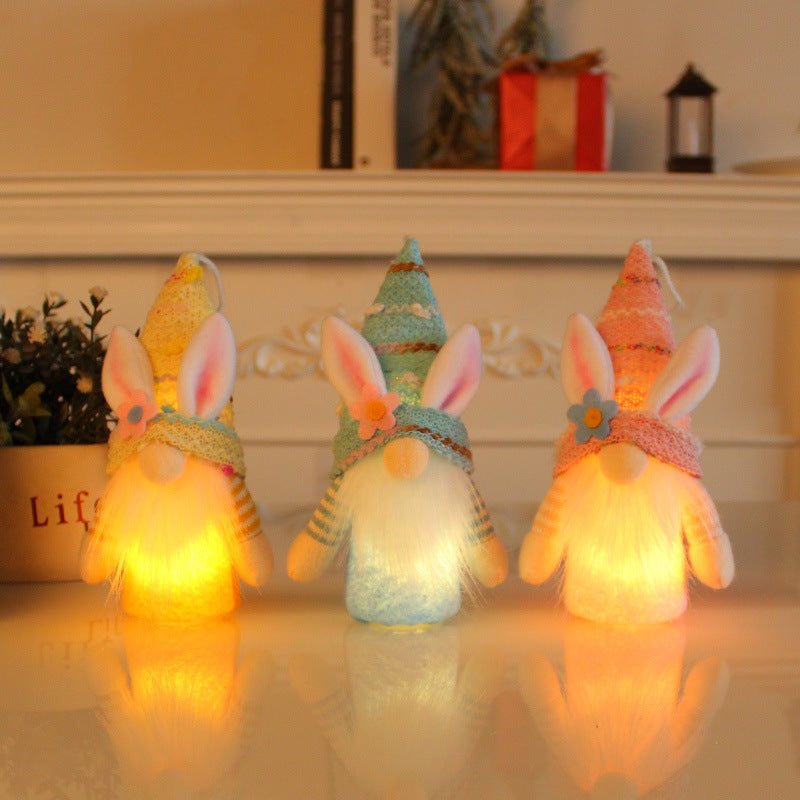 Lovely Easter Faceless Gnome Toy Holiday Party Table Decoration Home $10.75 Dana Fashion Color: Blue Toys & Hobbies Product information: Material:cloth Style:Fashion minimalist Features:Faceless Doll Colour: Blue, pink, yellow Size Information: Packing li