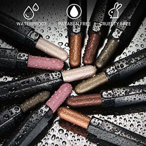 LUXAZA 6PCS Shimmer Neutral Brown Eyeshadow Stick Makeup Set $165.50 Dana Fashion Color: Black makeup Product information: Name: 6-piece Light Brown Eyeshadow Stick Makeup Set Brand: LUXAZA Model number: B0B56J32BC Material: Metal Weight: 200g Packing lis