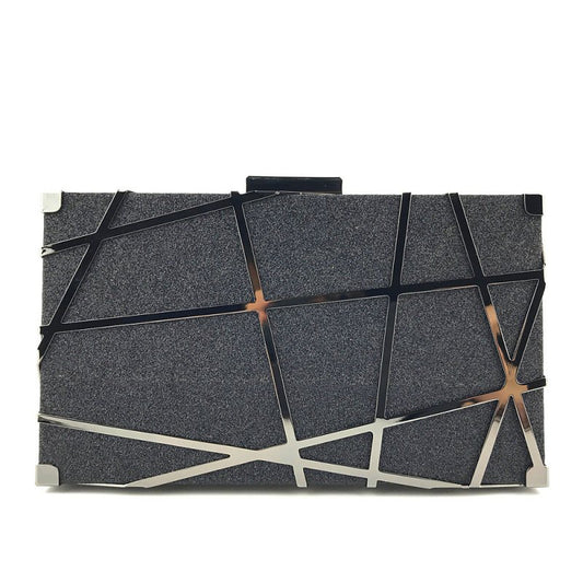 Luxury Handbags Bag Women Party Chain Glitter Gold Wedding Clutches Shoulder Bag $47.77 Dana Fashion Color: Black Women's Bags Product information: material: metal Applicable scene: dinner Fabric texture: PU Lining texture: polyester Trendy luggage style: