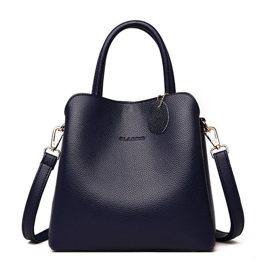 Luxury Handbags Women Bags Designer High Quality Leather Handbags Casual Tote Bag Ladies Shoulder Messenger Bags Sac A Main $55.50 Dana Fashion Color: Blue Women's Bags Product Imformation: Style: Korean Supply category: Spot Bag trend style: Bucket bag B