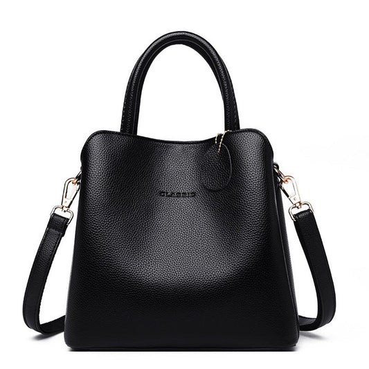 Luxury Handbags Women Bags Designer High Quality Leather Handbags Casual Tote Bag Ladies Shoulder Messenger Bags Sac A Main $55.50 Dana Fashion Color: Black Women's Bags Product Imformation: Style: Korean Supply category: Spot Bag trend style: Bucket bag