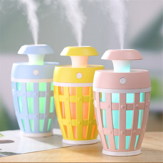 Macaron color matching mini humidifier $120.83 Dana Fashion Color: Blue Beauty Tools Intermittent spray mode time: about 12 hours Working current: 400MA Use power: 2W Material: ABS/PP+PC electronic components Weight / net weight: 255g Spray amount: 35ML/H