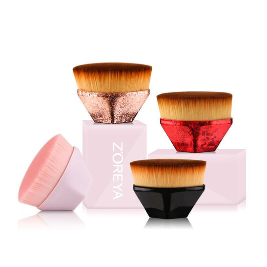 Magic Foundation Brush Save Powder $13.85 Dana Fashion Color: Black makeup Overview: New Design: With the new shape design for the foundation handle, it has nice touch feeling and makes makeup gracefully. Dense and Soft: Micro-fine,soft, dense,beautifying