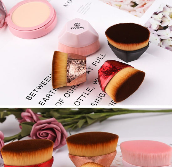 Magic Foundation Brush Save Powder $13.85 Dana Fashion Color: Black makeup Overview: New Design: With the new shape design for the foundation handle, it has nice touch feeling and makes makeup gracefully. Dense and Soft: Micro-fine,soft, dense,beautifying