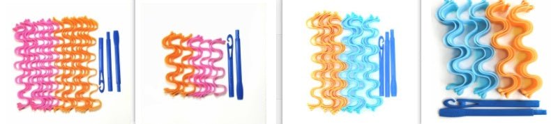 Magic Manual Curling Iron Without Hurting Hair $60.46 Dana Fashion Color: Set Beauty Tools Overview: -These curlers can easily roll up and curl your hair and easily create a unique fashion style. -Hair can be styled naturally without chemicals. -Easy to u