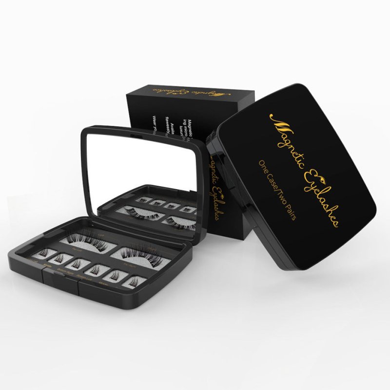 Magnet eyelashes magnetic eyelashes $19.50 Dana Fashion Specification: 24P makeup Product Category: Whole false eyelashes False Eyelashes Category: Plastic Transparent Terrier Style: cross section Material: high temperature protein Production process: han