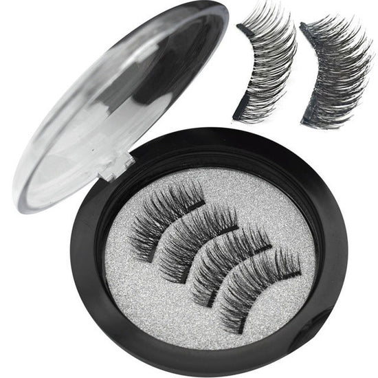 Magnet eyelashes magnetic eyelashes $19.50 Dana Fashion Specification: 24PBlack makeup Product Category: Whole false eyelashes False Eyelashes Category: Plastic Transparent Terrier Style: cross section Material: high temperature protein Production process