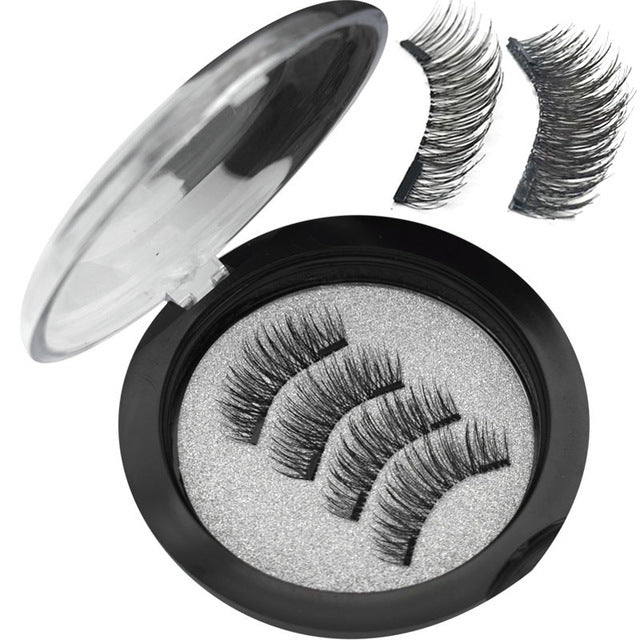 Magnet eyelashes magnetic eyelashes $19.50 Dana Fashion Specification: 24PBlack makeup Product Category: Whole false eyelashes False Eyelashes Category: Plastic Transparent Terrier Style: cross section Material: high temperature protein Production process