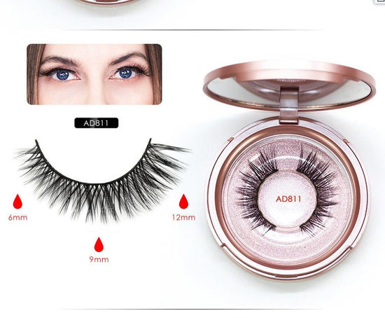 Magnet false eyelashes $26.32 Dana Fashion Style: Round tube Model: AD811 makeup Product Category: Eyeliner Name: Magnet false eyelashes Colour: Black Size: 13.7 * 11.7 * 2.8cm