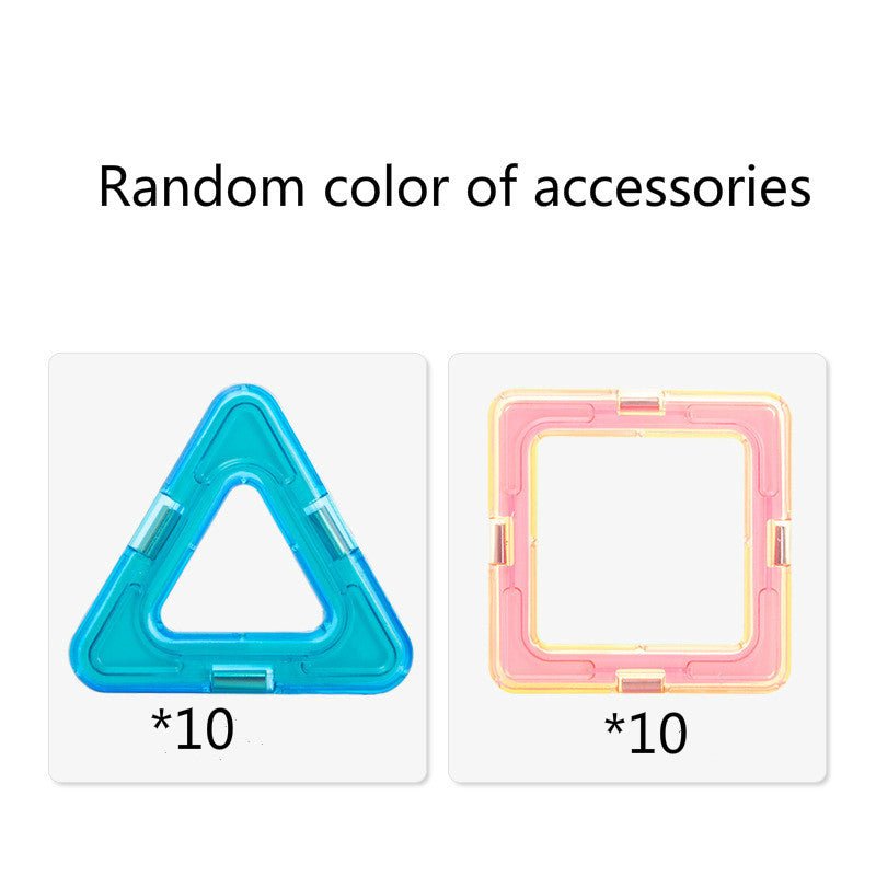 Magnetic building block toys $50.58 Dana Fashion Color: 20pcs Toys & Hobbies Material: Plastic/Plastic Specifications: see detailed drawing Packing: color box, net bag, white box Ability training: use hands and brains, grasp, vision, interest cultivation,