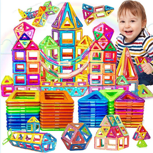 Magnetic Building Blocks DIY Magnets Toys For Kids Designer Construction Set Gifts For Children Toys $70.70 Dana Fashion style: 110pcs Toys & Hobbies Overview: Natural Permanent Magnet Environmental Plastic ABS Safe & non-toxic Product information Materia