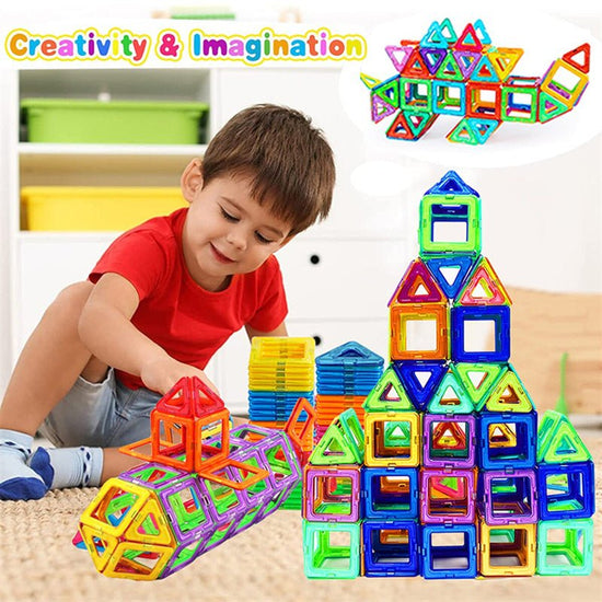 Magnetic Building Blocks DIY Magnets Toys For Kids Designer Construction Set Gifts For Children Toys $70.70 Dana Fashion style: 110pcs Toys & Hobbies Overview: Natural Permanent Magnet Environmental Plastic ABS Safe & non-toxic Product information Materia