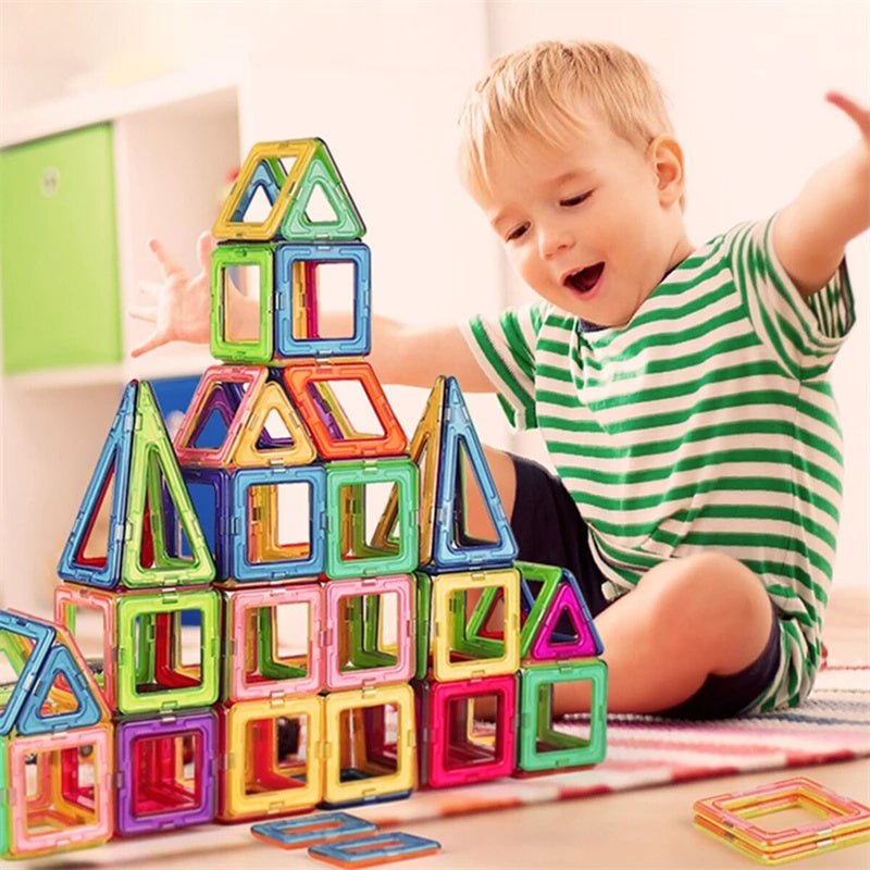 Magnetic Building Blocks DIY Magnets Toys For Kids Designer Construction Set Gifts For Children Toys $70.70 Dana Fashion style: 110pcs Toys & Hobbies Overview: Natural Permanent Magnet Environmental Plastic ABS Safe & non-toxic Product information Materia