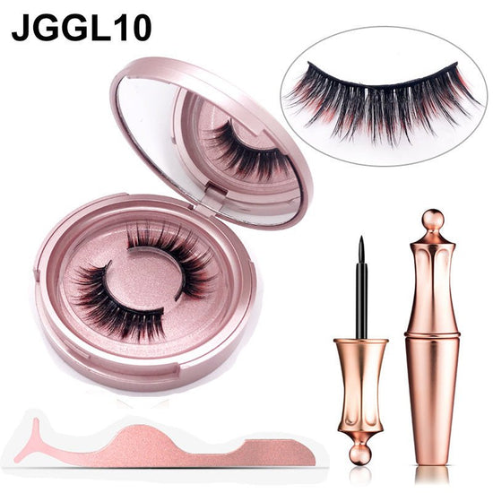 Magnetic Eyelashes Glue Free Magnetic Eyelashes $17.50 Dana Fashion Color: GL10RED makeup Product Information Product category: false eyelashes Material: chemical fiber Production process: pure manual Color classification: GL02 dark purple, GL05 blue, GL0