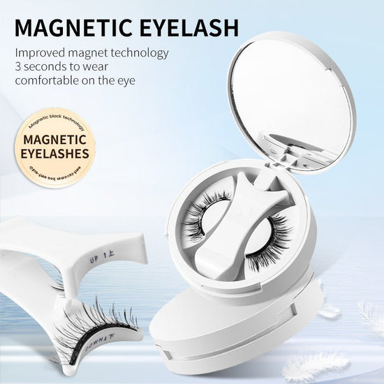 Magnetic False Eyelashes Integrated Storage Box Glue-free Magnet False Eyelashes Natural Makeup Tools With Applicater $19.90 Dana Fashion Specifications: EM01 SET makeup Overview: 【Magnetic Eyelashes】Designed to be effortlessly elegant, these lashes offer