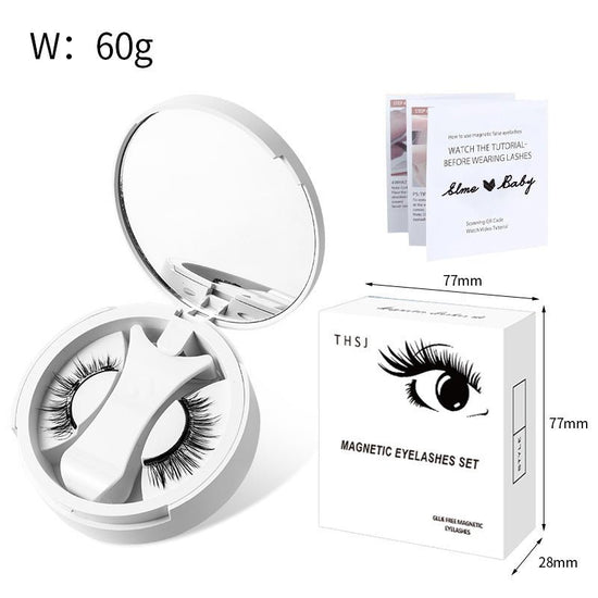 Magnetic False Eyelashes Integrated Storage Box Glue-free Magnet False Eyelashes Natural Makeup Tools With Applicater $19.90 Dana Fashion Specifications: EM01 SET makeup Overview: 【Magnetic Eyelashes】Designed to be effortlessly elegant, these lashes offer