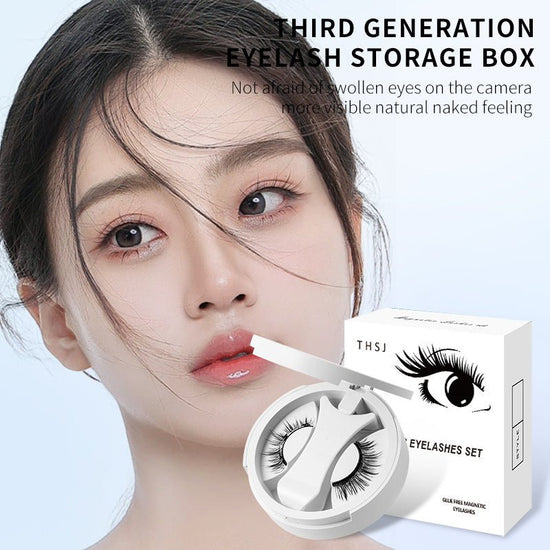 Magnetic False Eyelashes Integrated Storage Box Glue-free Magnet False Eyelashes Natural Makeup Tools With Applicater $19.90 Dana Fashion Specifications: EM01 SET makeup Overview: 【Magnetic Eyelashes】Designed to be effortlessly elegant, these lashes offer