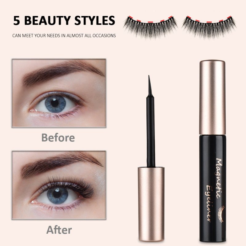 Magnetic false eyelashes $19.00 Dana Fashion style: 1pc makeup Material: imported fiber Production process: pure hand Specification: 5 sets of magnetic false eyelashes + 2 sets of mascara Product size: 13.7*14.5*1.7cm