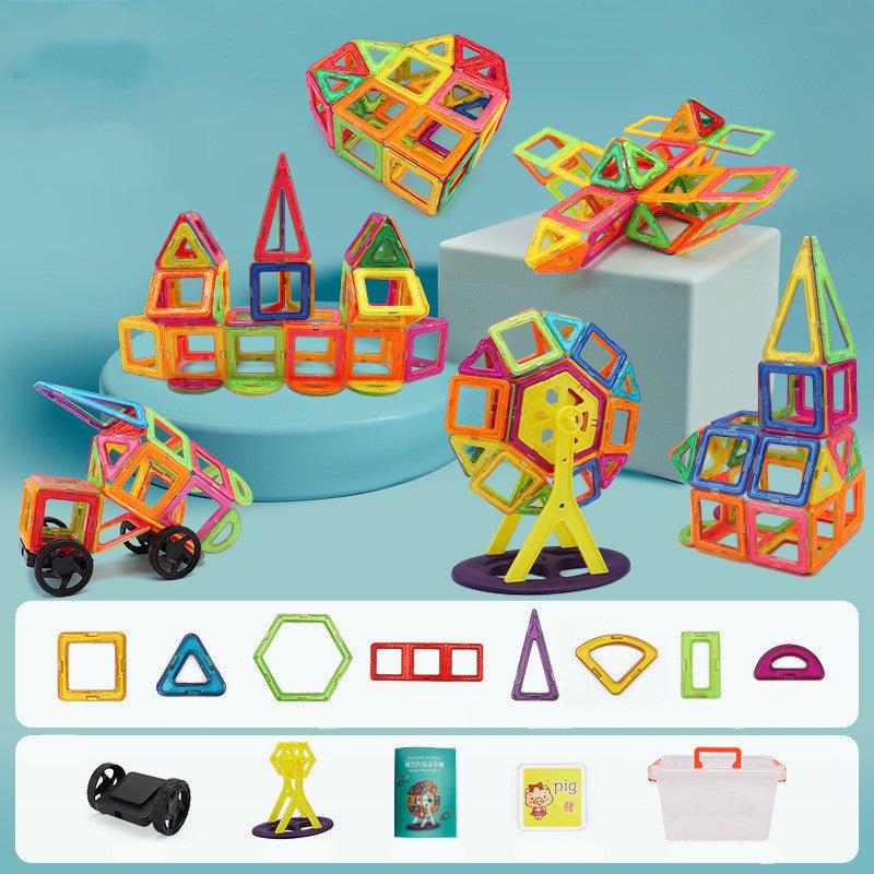 Magnetic piece building blocks change pulling magnetic piece children early education educational toy set magnetic piece $94.88 Dana Fashion style: 119 piece set Toys & Hobbies Magnetic piece building blocks change pulling magnetic piece children early ed