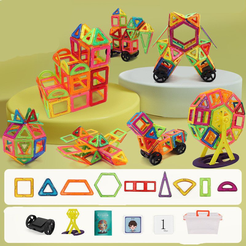 Magnetic piece building blocks change pulling magnetic piece children early education educational toy set magnetic piece $103.19 Dana Fashion style: 132 piece set Toys & Hobbies Magnetic piece building blocks change pulling magnetic piece children early e