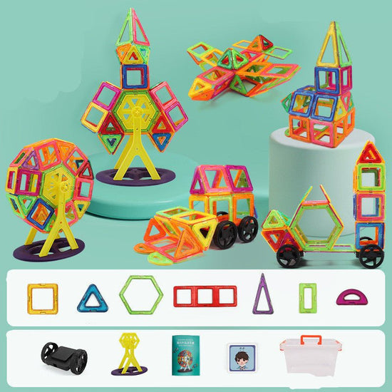 Magnetic piece building blocks change pulling magnetic piece children early education educational toy set magnetic piece $93.14 Dana Fashion style: 99 piece set Toys & Hobbies Magnetic piece building blocks change pulling magnetic piece children early edu