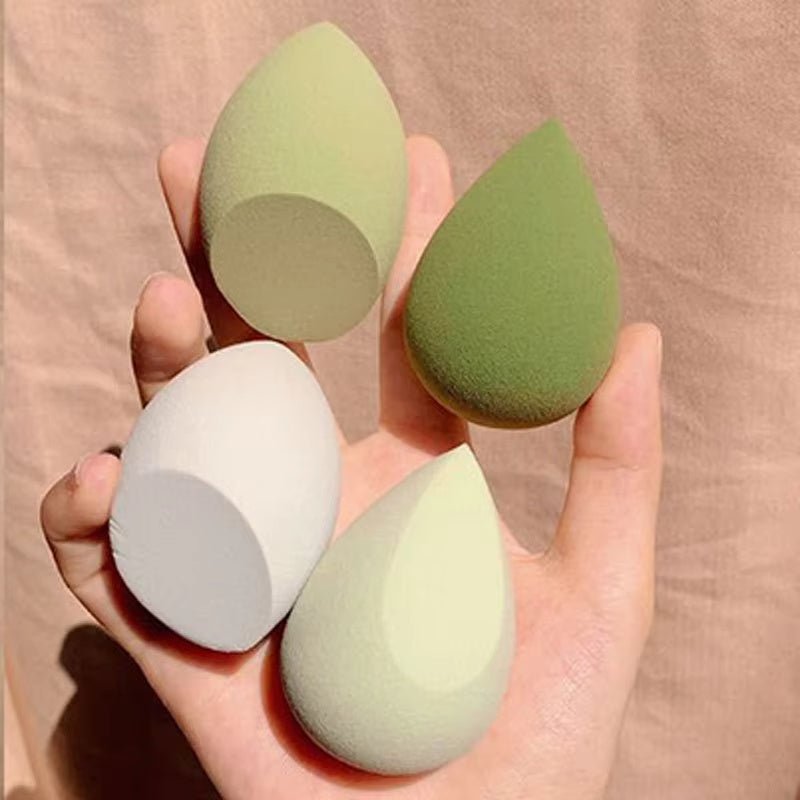 Make Up Blender Cosmetic Puff Makeup Sponge Foundation Powder Sponge Beauty Tool Makeup Tool Accessories $12.00 Dana Fashion Color: Nude quantity: 10pcs makeup Overview: •Cosmetic egg smear-proof makeup super soft puff set: This set includes 7 different p