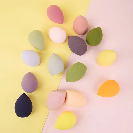 Make Up Blender Cosmetic Puff Makeup Sponge Foundation Powder Sponge Beauty Tool Makeup Tool Accessories $12.00 Dana Fashion Color: Nude quantity: 10pcs makeup Overview: •Cosmetic egg smear-proof makeup super soft puff set: This set includes 7 different p
