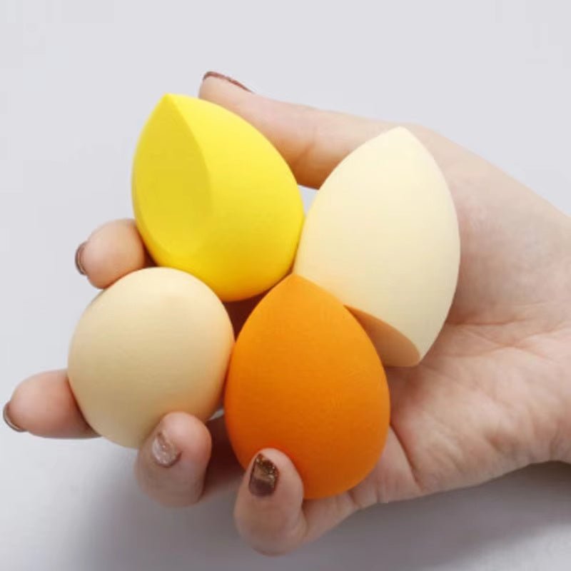 Make Up Blender Cosmetic Puff Makeup Sponge Foundation Powder Sponge Beauty Tool Makeup Tool Accessories $12.00 Dana Fashion Color: Nude quantity: 10pcs makeup Overview: •Cosmetic egg smear-proof makeup super soft puff set: This set includes 7 different p