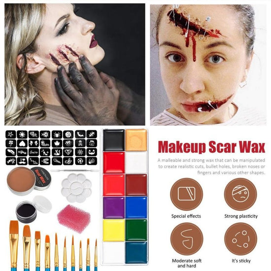 Make-up Sculpting Skin Wax Cover Eyebrow Wax Oil Paint Set $34.88 Dana Fashion Color: A style: 8piece set makeup Product information: Beauty tool classification: other makeup/beauty tools Net content: 60g Color classification: 8-piece set 01, 8-piece set